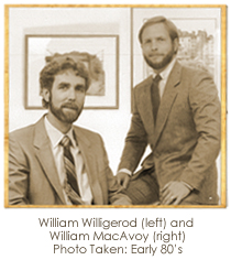 William Willigerod (left) and William MacAvoy (right) | Photo Taken: Early 80's